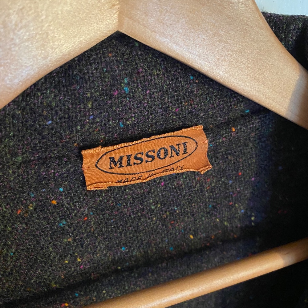 Vintage Wool Missoni Coat - Picture 3 of 9